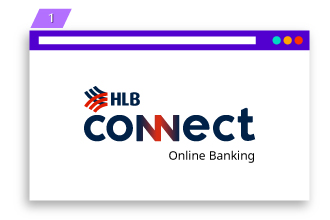 hlb connect online step 1