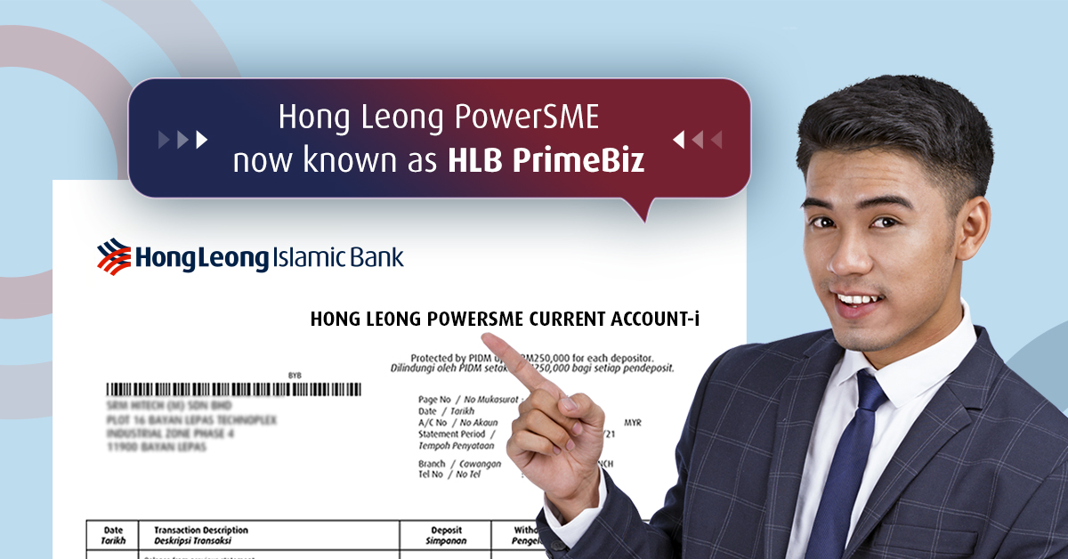 Hong Leong Bank - HLB PrimeBiz Current Account-i