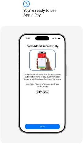 Apple Pay - How to add HLB card via HLB Connect