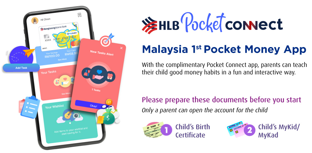 Malaysia 1st Pocket Money App