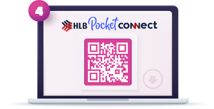 Sign up HLB Pocket Connect App