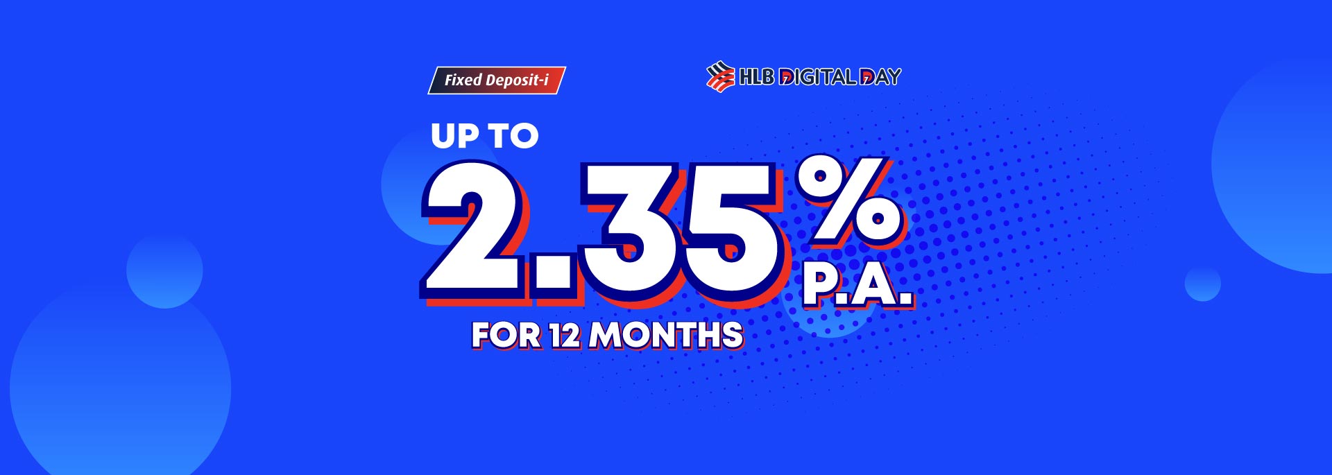Fixed Deposit-i up to 2.35% p.a. for 12 months