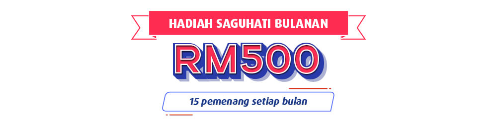 hadiah saguhati bulanan