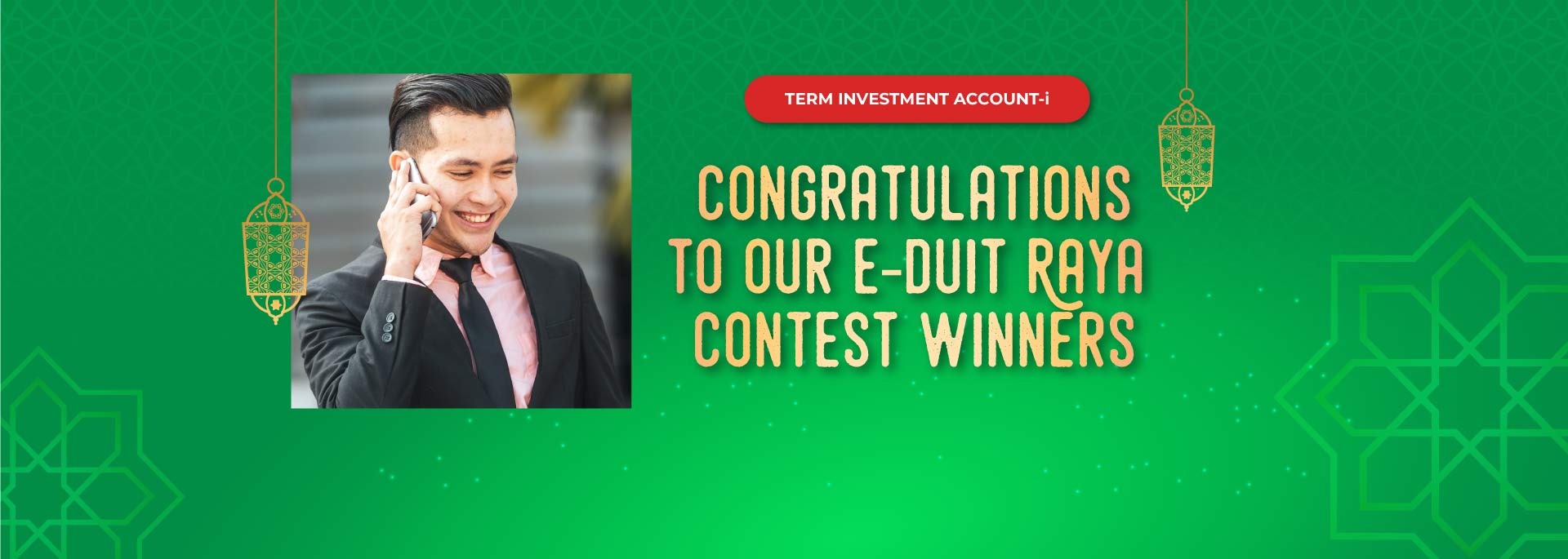 Congratulations to our e-Duit Raya Contest Winners