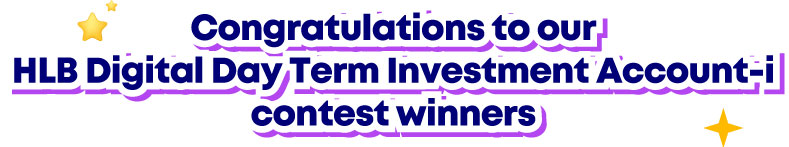 congratulations to the winners