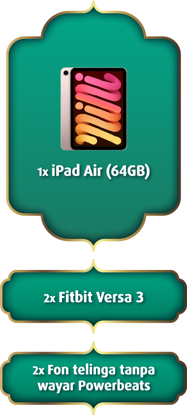 Fitbit, Ipad Air 64GB Powerbeats wireless earphones