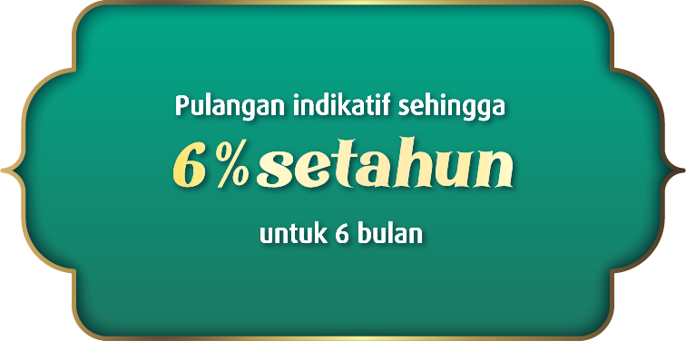 6% p.a. untuk 6 bulan