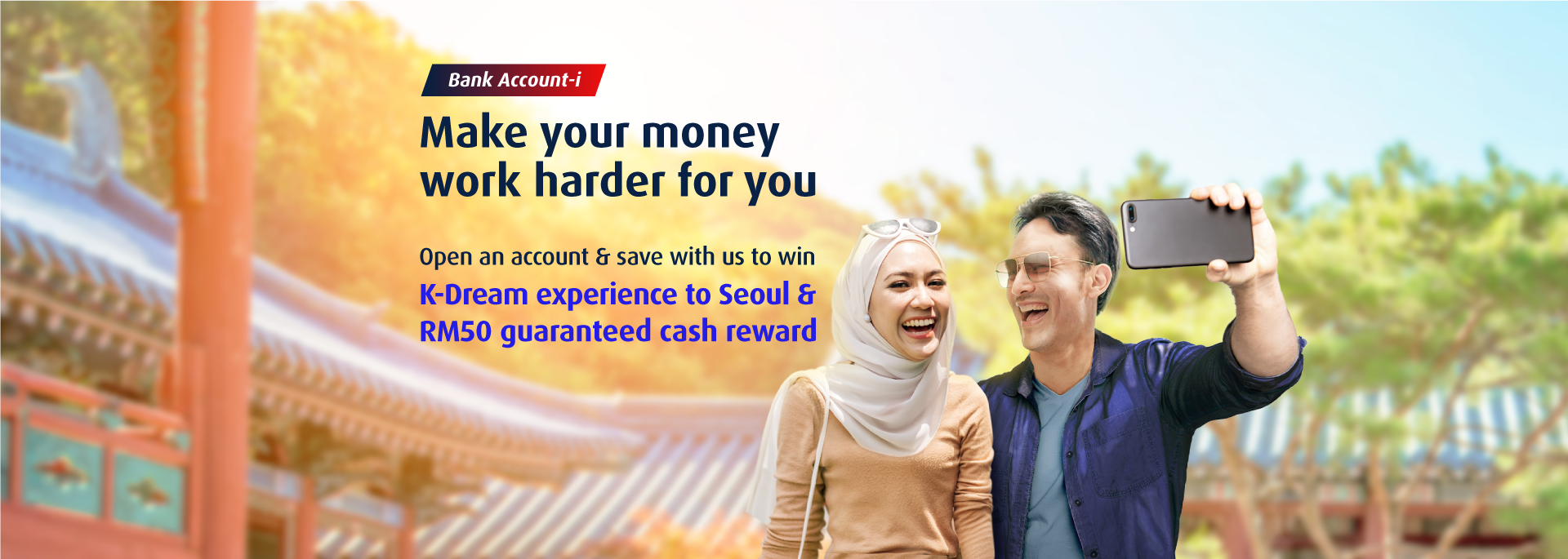 Win a trip  to Seoul & RM50 guaranteed cash reward