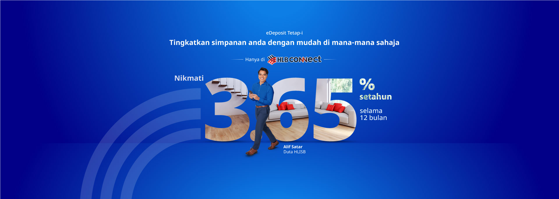 Nikmati pulangan yang lebih tinggi dengan peletakan eDeposit Tetap-i anda