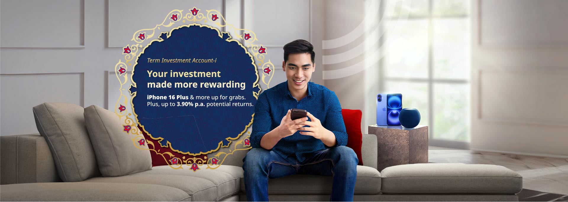 Potential returns of up to 3.85% p.a. for 12 months
