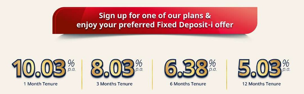 Fixed Deposit-i offer