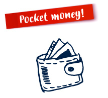 Pockey money!